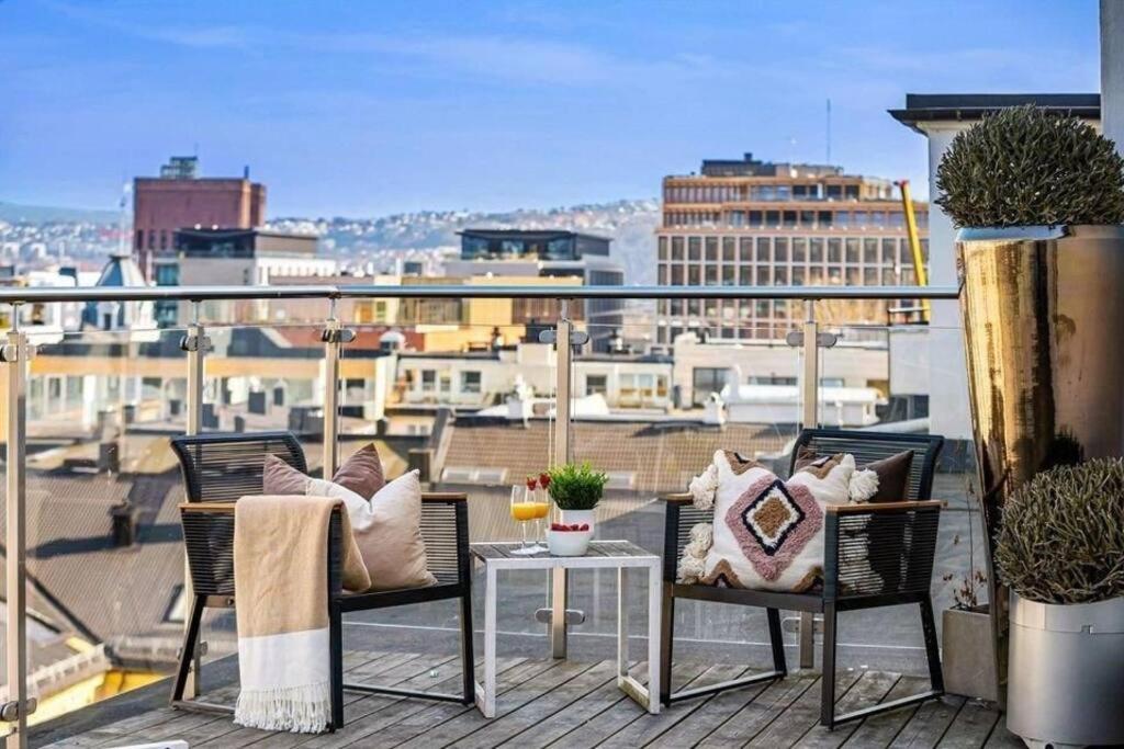 Praktisk 1-Roms Leilighet Oslo Exteriér fotografie